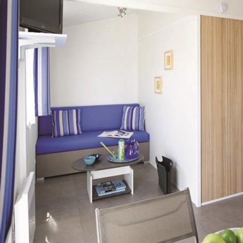 MOBILHOME 2 personnes - Mobil-home Standard 16 m² / 1 chambre - terrasse