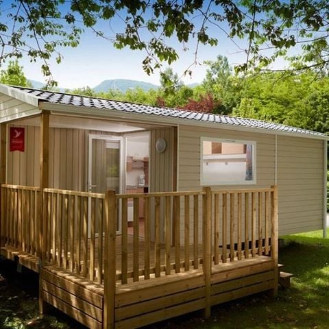 BUNGALOW 5 personnes - Confort 27m² / 2 chambres - terrasse semi-couverte