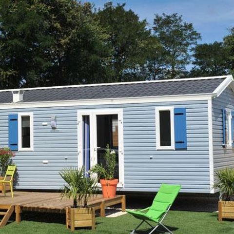 Mobilheim 6 Personen - Standard 32 m² / 3 Zimmer - Terrasse