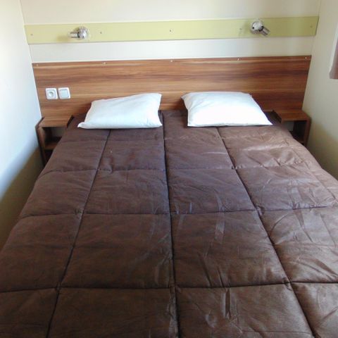 Stacaravan 6 personen - Standard 32 m² / 3 slaapkamers - terras