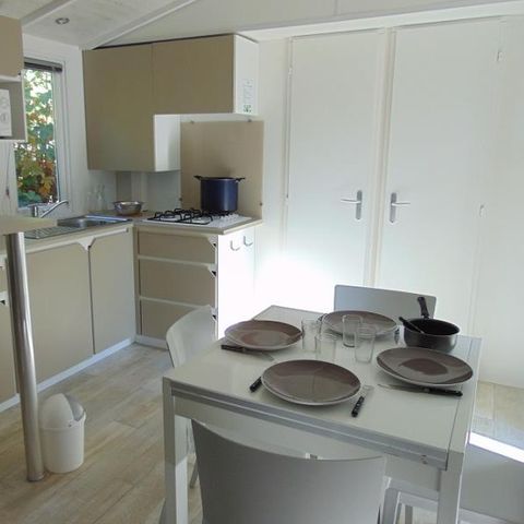 MOBILHOME 8 personas - Mobil-home confort 38 m² / 4 habitaciones - terraza