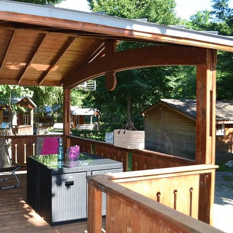 CHALET 4 people - 4/6 WOODEN CHALET for people with reduced mobility - 35m2