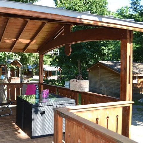 Chalet 4 personen - CHALET BOIS 4/6 für Personen mit eingeschränkter Mobilität - 35m2