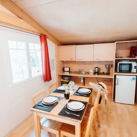 CHALET 4 people - 4/6 WOODEN CHALET for people with reduced mobility - 35m2