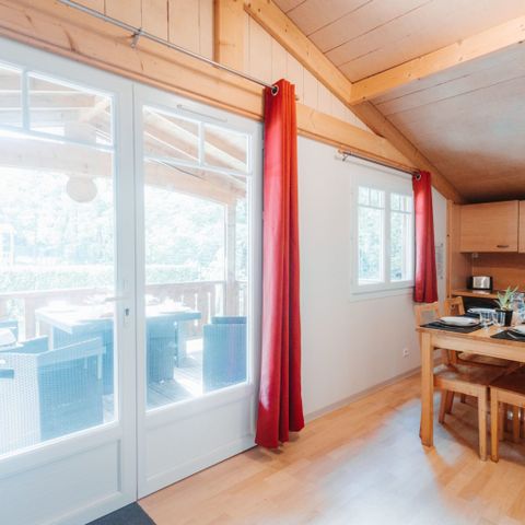 CHALET 4 people - 4/6 WOODEN CHALET for people with reduced mobility - 35m2