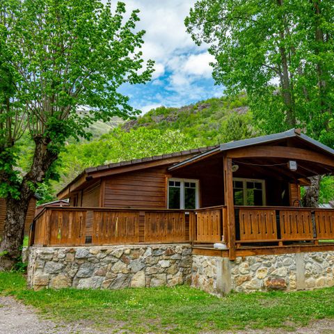 Chalet 6 personen -  CHALET BOIS CONFORT 4-6 Personen 35m2 2 Slaapkamers