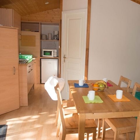 Chalet 4 personnes - BOIS - CONFORT 29m2 - 2 chambres