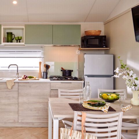 MOBILE HOME 6 people - PREMIUM CLIMATISATION 4/6 Pers 33m² (33m²)