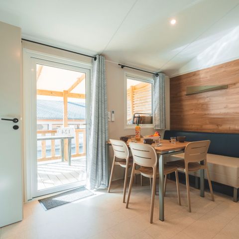 Mobilhome 4/6 personnes - PREMIUM - CLIMATISATION 33m²