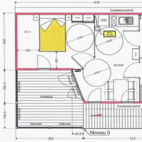 Chalet 6 personen - PMR 4/6P