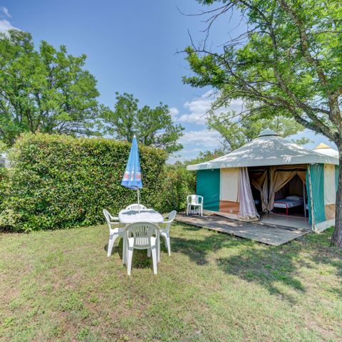 BungalowTent 5 personen - (zonder sanitair)