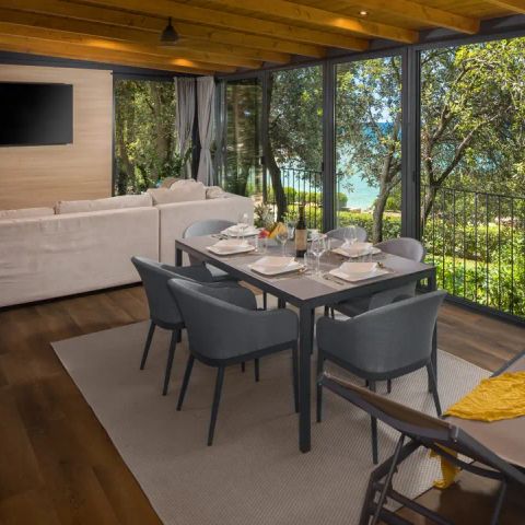 MOBILHOME 6 personas - VILLA PRESTIGE CON JACUZZI - VISTA AL MAR
