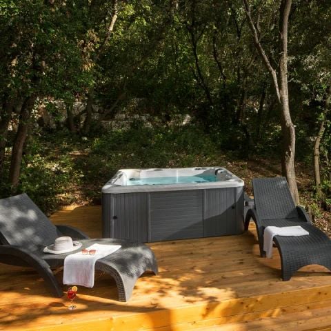 Stacaravan 4 personen - EXCLUSIEVE STRANDVILLA YOU&ME MET JACUZZI