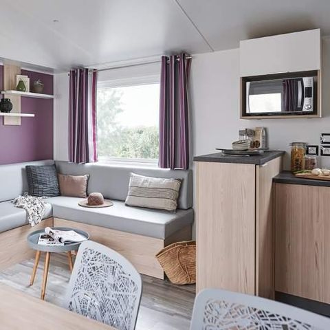 Mobilheim 6 Personen - Lodge 100 - 3 Schlafzimmer - 2 Bäder