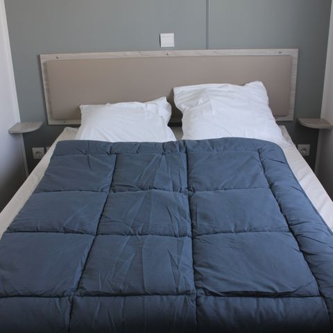 MOBILE HOME 8 people - Mobile home Eva 40 - 4 bedrooms 1 bathroom - 40m² + semi covered terrace