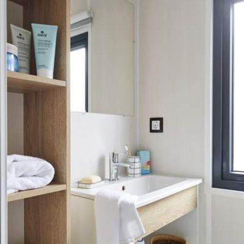 Mobilheim 4 Personen - Cabane Surfer 2 Zimmer - 25 m² + halbüberdachte Terrasse