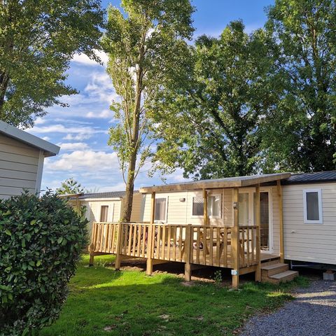 Mobile home 6 persons - Nest 35 - 3 bedrooms - 35 m² + semi-covered terrace