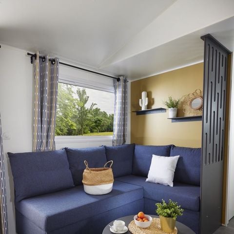 BUNGALOW 6 personnes - Nest 35 - 3 chambres - 35 m² + terrasse semi couverte