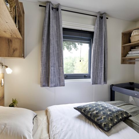 Mobile home 4 persons - Mobile home Lodge 77 Confort plus 2 bedrooms - 30 m² + semi-covered terrace