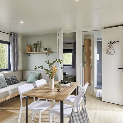MOBILHOME 4 personnes - Mobil home Lodge 77 Confort plus 2 chambres - 30 m² + terrasse semi couverte