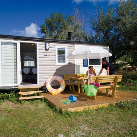 MOBILHOME 6 personas - 2 habitaciones