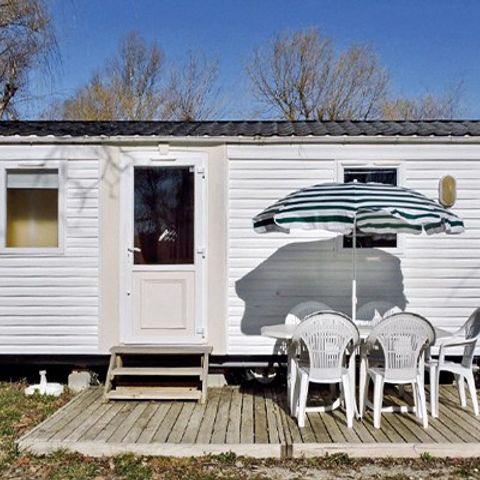 Stacaravan 6 personen - Classic XL | 2 slaapkamers | 4/6 pers. | Single terras