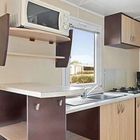 Mobilheim 6 Personen - Classic XL | 2 Zi. | 4/6 Pers. | Erhöhte Terrasse