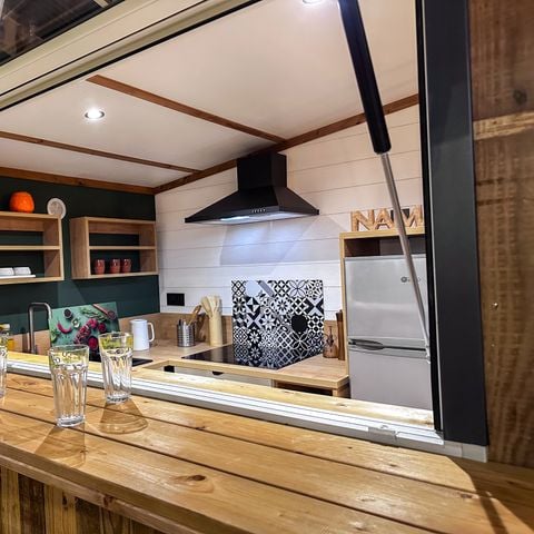 MOBILHOME 4 personnes - LA CLAIRIERE SEASONOVA - Cottage Signature, jacuzzi privatif, clim