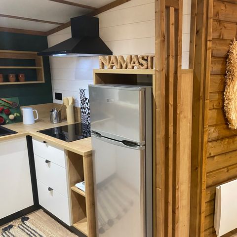 CASA MOBILE 4 persone - LA CLAIRIERE SEASONOVA - Cottage firmato, jacuzzi privata, aria condizionata