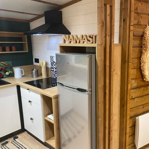 MOBILE HOME 4 people - LA CLAIRIERE SEASONOVA - Signature cottage, private jacuzzi, air conditioning