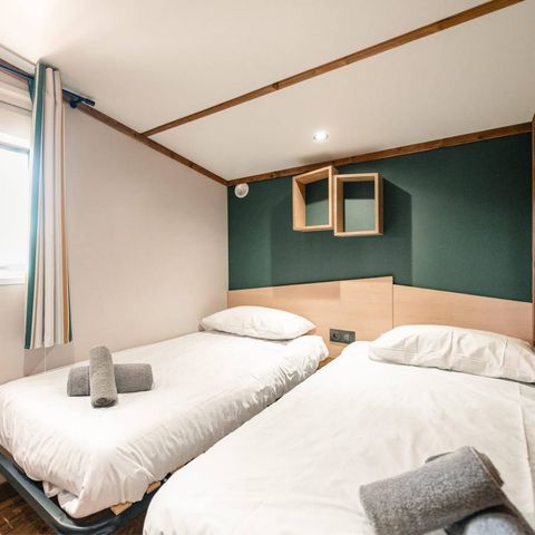 CASA MOBILE 4 persone - LA CLAIRIERE SEASONOVA - Cottage firmato, jacuzzi privata, aria condizionata