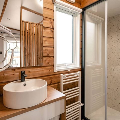 MOBILE HOME 4 people - LA CLAIRIERE SEASONOVA - Signature cottage, private jacuzzi, air conditioning
