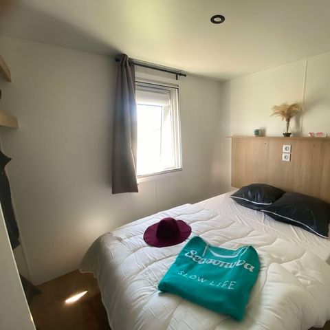 Stacaravan 4 personen - COTTAGE ZEN 2 slaapkamers met airconditioning