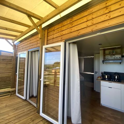 Mobile home 4 persons - COTTAGE ZEN 2 bedrooms with air conditioning