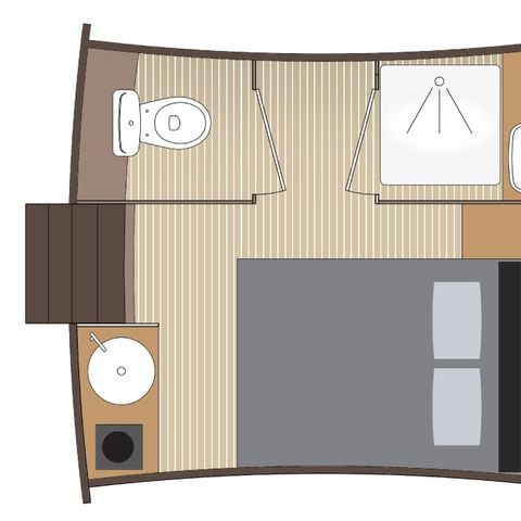 UNIEKE ACCOMMODATIE 2 personen - FOUDRE