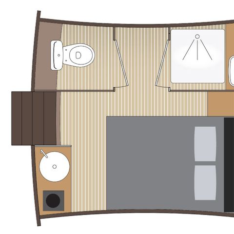UNUSUAL ACCOMMODATION 2 people - FOUDRE