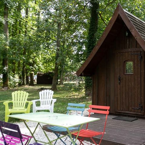HÉBERGEMENT INSOLITE 2 personnes - LA CABANE TROLL BIVOUAC sans sanitaires ni cuisine