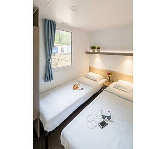 Mobilheim 4 Personen - Mobilheim | Comfort | 2 Zi. | 4 Pers. | Erhöhte Terrasse | Klim.