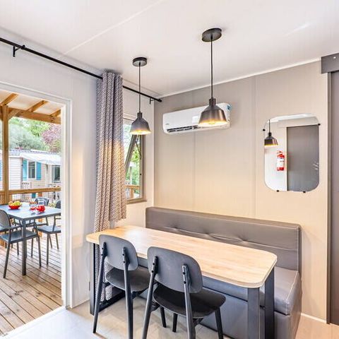 MOBILHOME 4 personas - Premium | 2 Dormitorios | 4 Pers | Terraza elevada | Aire acondicionado