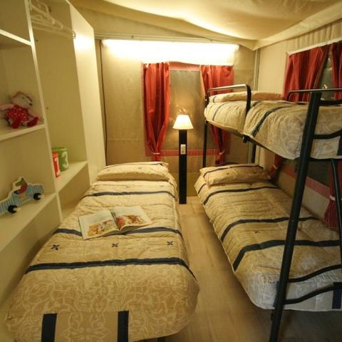 TENTE TOILE ET BOIS 4 personnes - Lodge Tent