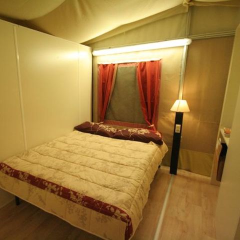 Canvas and wooden tent 4 persons - Lodge Tent