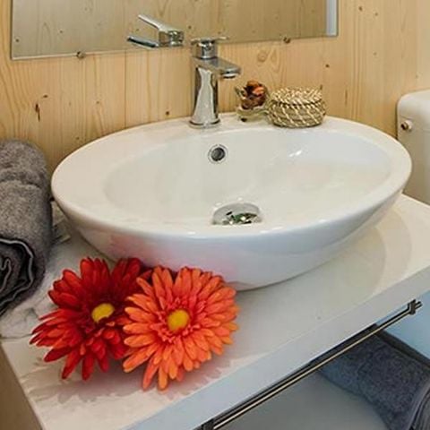 TENTE TOILE ET BOIS 4 personnes - Country Lodge