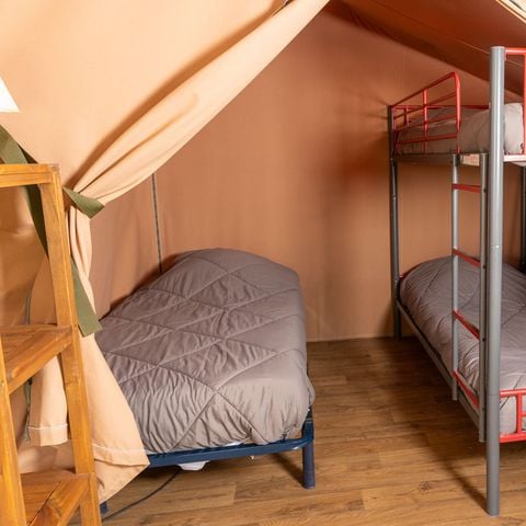 Zelt 4 personen - Ciela Nature - 2 Zimmer (ohne Sanitäranlagen)