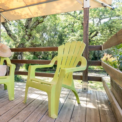 Zelt 4 Personen - Ciela Nature - 2 Zimmer (ohne Sanitäranlagen)