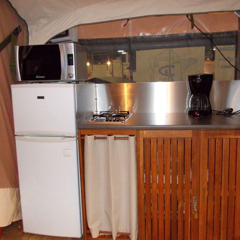 Zelt 4 personen - Ciela Nature - 2 Zimmer (ohne Sanitäranlagen)