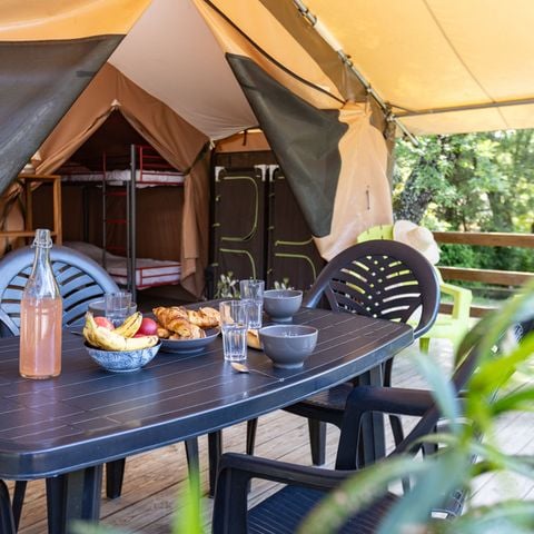Zelt 4 personen - Ciela Nature - 2 Zimmer (ohne Sanitäranlagen)