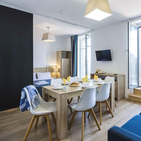 Apartement 6 Personen - Kabine zur Meerseite