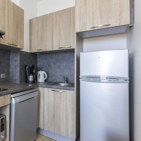 Appartement 6 personen - 2 kamer hut parkzijde