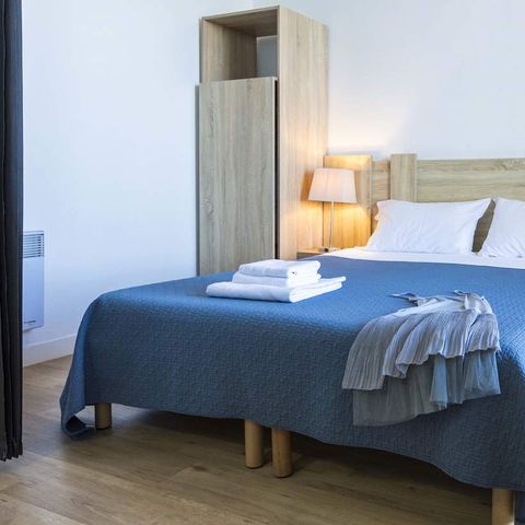 Wohnung 6 personen - 2-Zimmer-Kabine Parkseite