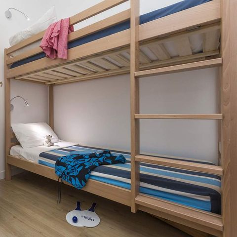 Wohnung 8 personen - 3-Zimmer-Kabine 7/8 Pers. Parkseite